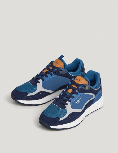 Zapatillas Marlon Road azul marino