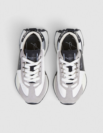 Zapatilla Pepe Jeans Archer Court COOL GREY para mujer 2