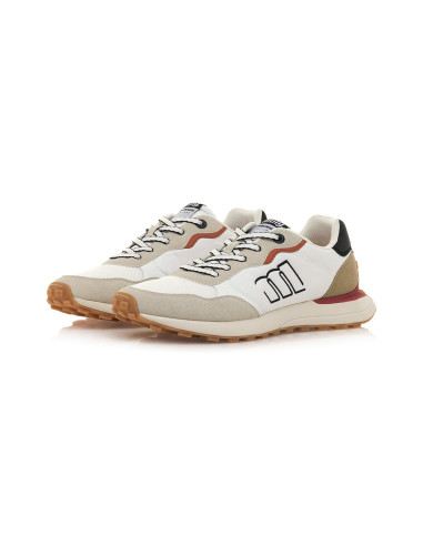 Zapatillas MTNG Mustang Zinc Blancas Hombre | Manzanos Moda
