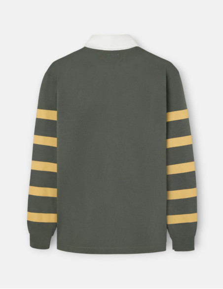 POLO SILBON CLASICO RYGBY ESCU VERDE