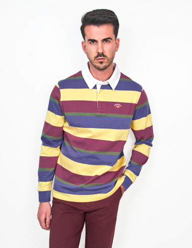 Polo Spagnolo Rayas Multicolor | Manzanos Moda