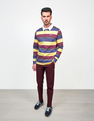 Polo Spagnolo Rayas Multicolor | Manzanos Moda