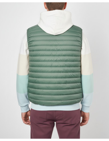 Chaleco Acolchado Ligero Spagnolo Verde | Manzanos Moda