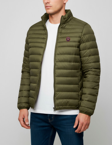 Cazadora Acolchada Ligera Spagnolo Verde | Manzanos Moda