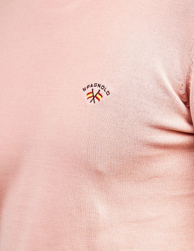 Jersey Spagnolo Rosa Cuello Caja Galga 12 | Manzanos Moda