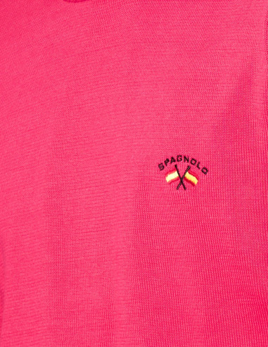 Jersey Mujer Cuello Caja Fucsia | Manzanos Moda