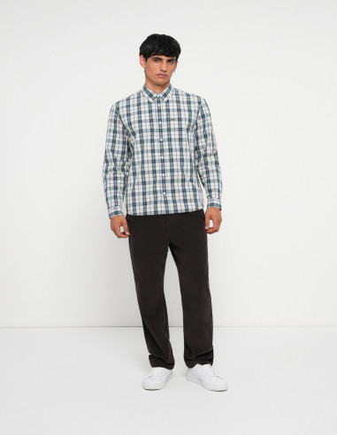 Camisa Lacoste Hombre Cuadros Escoceses | Manzanos Moda