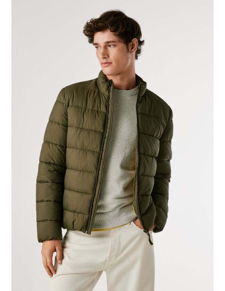 PEPE JEANS PUFFER JACKET MILITARY GREEN