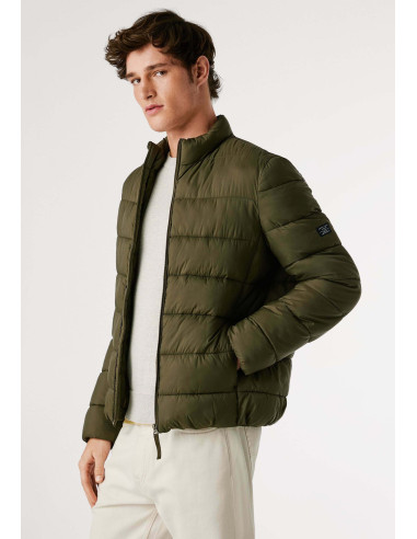 PEPE JEANS PUFFER JACKET MILITARY GREEN