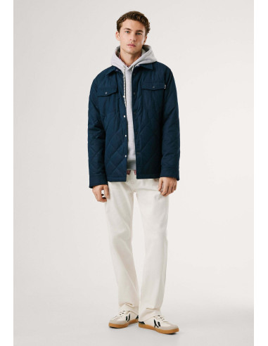 Cazadora Acolchada Pepe Jeans Dulwich Azul | Manzanos Moda