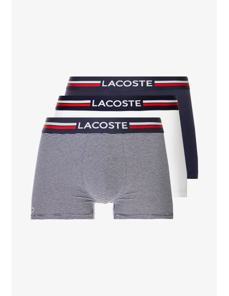 Pack de 2 boxers blancos Marien de Lacoste - Conjunto elegante y cómodo