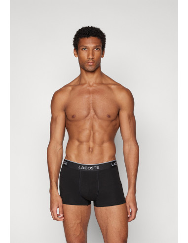 Pack de Boxers Negros Lacoste - Comodidad y Estilo en un Conjunto
