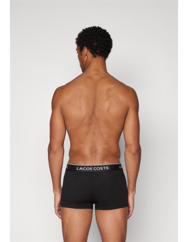 Pack de Boxers Negros Lacoste - Comodidad y Estilo en un Conjunto