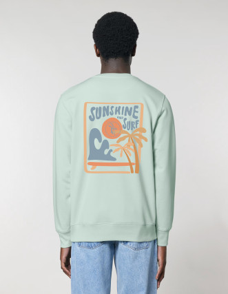 SUDADERA TABITA SUNSHINE AND SURF STEM GREEN