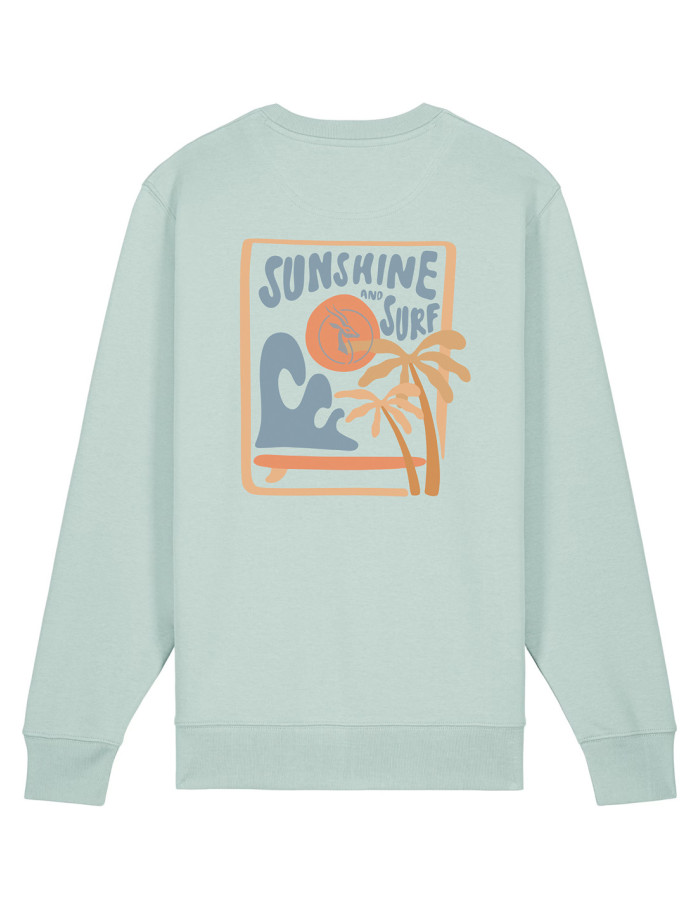 SUDADERA TABITA SUNSHINE AND SURF STEM GREEN