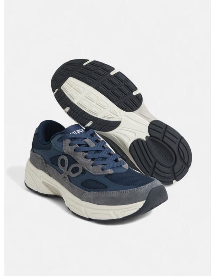 SILBON ZAPATILLA RUNNING TONO AZUL