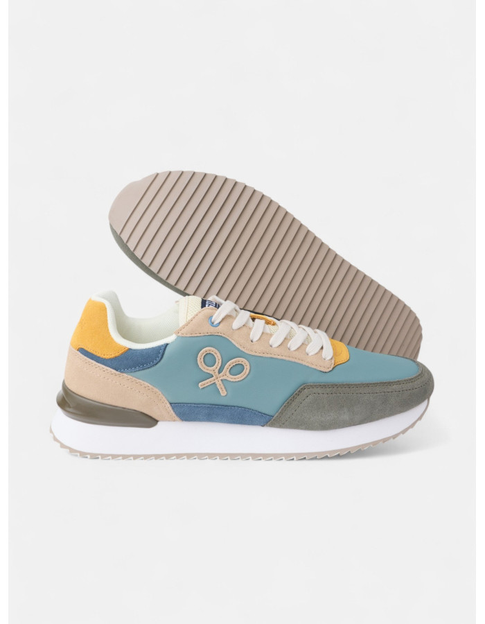 ZAPATILLA SILBON RUNNING MULTI VERDE