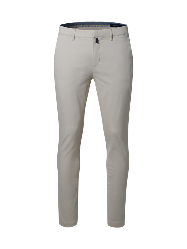 Elegante pantalón Pierre Cardin Colmar Mojave Desert hombre, corte tapered en tejido de algodón | Manzanos Moda 2