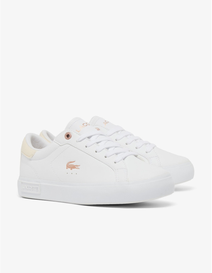 ZAPATILLA LACOSTE POWERCOURT WHT LY PNK