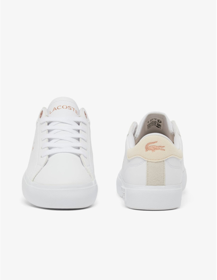 ZAPATILLA LACOSTE POWERCOURT WHT LY PNK