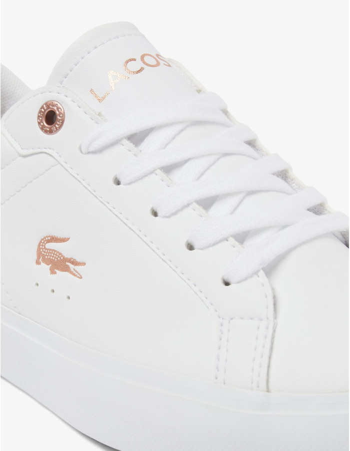 ZAPATILLA LACOSTE POWERCOURT WHT LY PNK