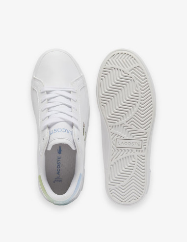 Zapatillas Lacoste Powercourt Blanco Verde | Manzanos Moda
