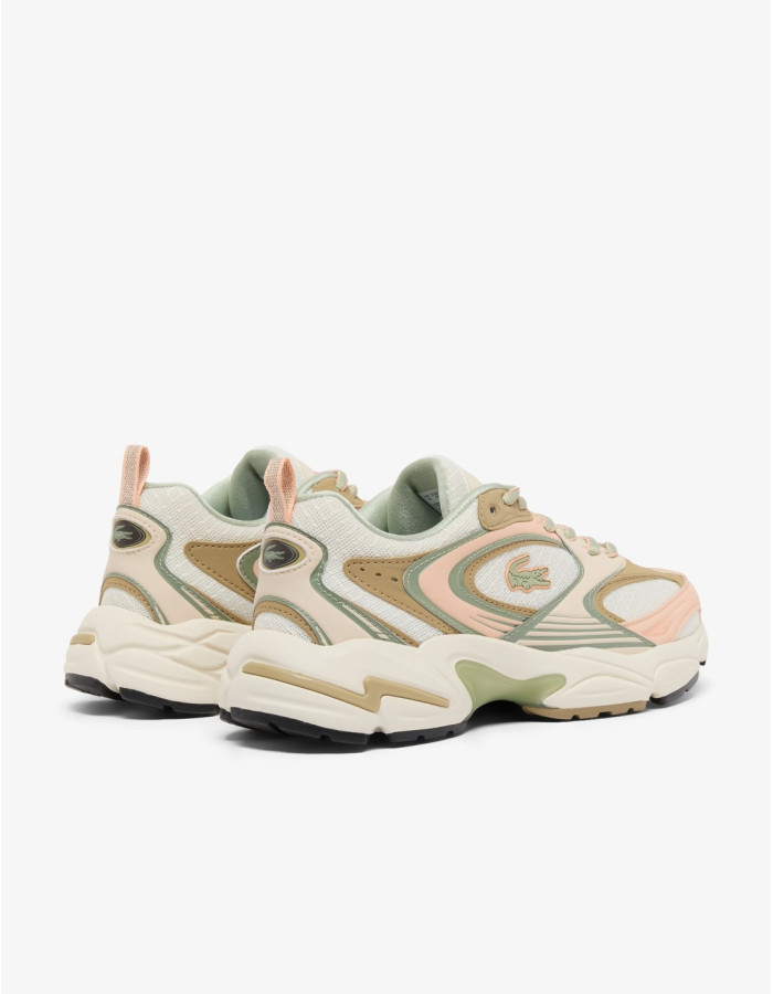 Zapatillas Lacoste Storm 96 2K Blancas y Rosa - Sneakers Retro Mujer