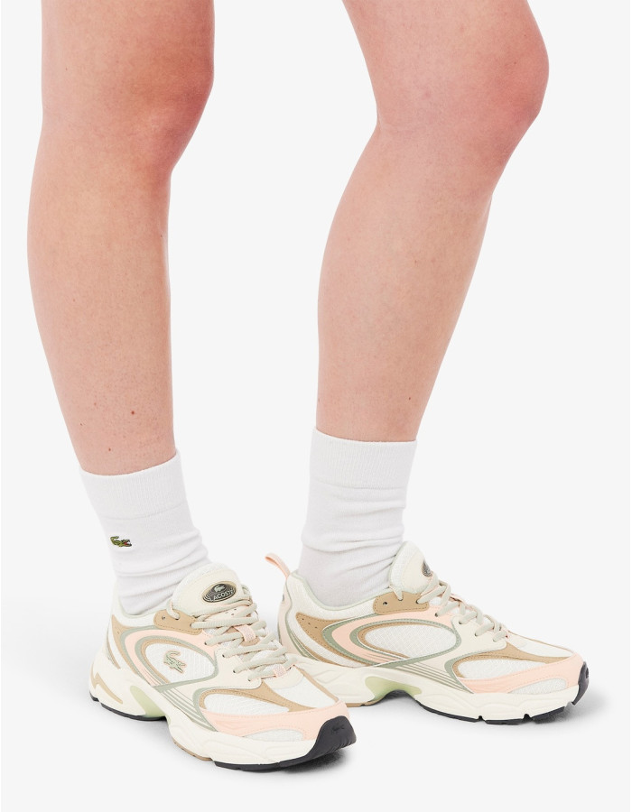 ZAPATILLA LACOSTE STORM 96 2K OFF WHT LT PNK