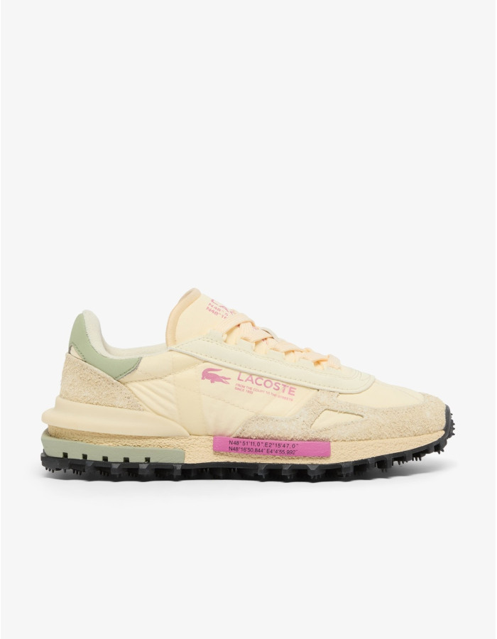 Zapatillas Lacoste Elite Active Blanco y Caqui - Calzado Deportivo Pre