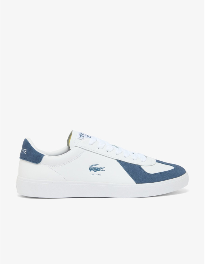ZAPATILLA LACOSTE BASESHOT WHITE DK BLUE