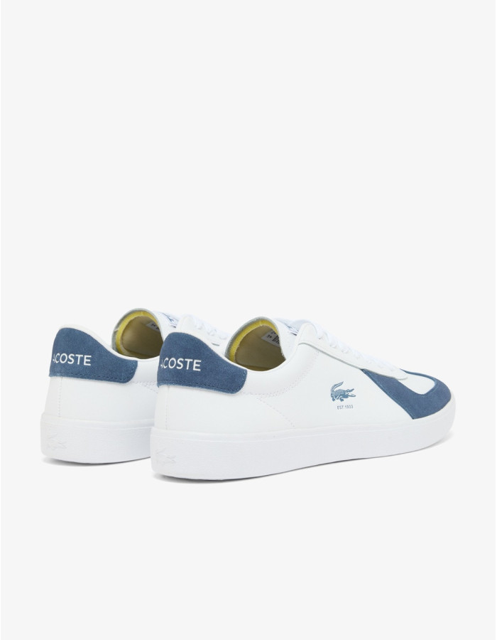 ZAPATILLA LACOSTE BASESHOT WHITE DK BLUE