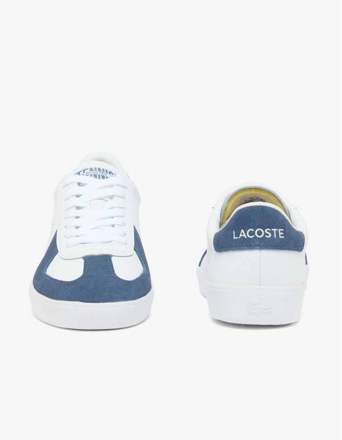 ZAPATILLA LACOSTE BASESHOT WHITE DK BLUE