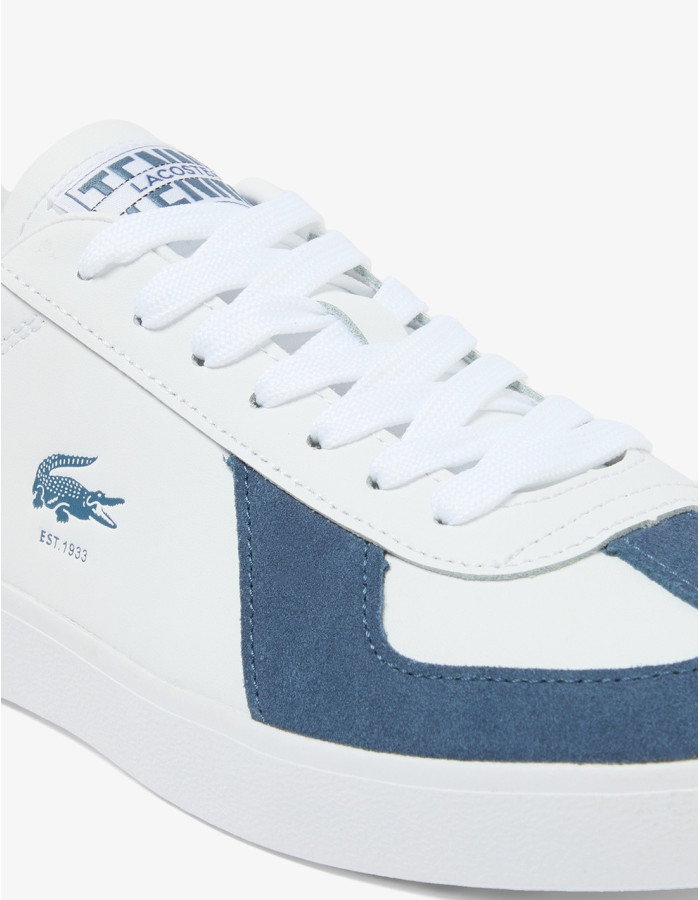 ZAPATILLA LACOSTE BASESHOT WHITE DK BLUE