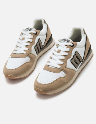 Zapatilla MTNG Joggo Classic Plity Off White Niño | Manzanos Moda