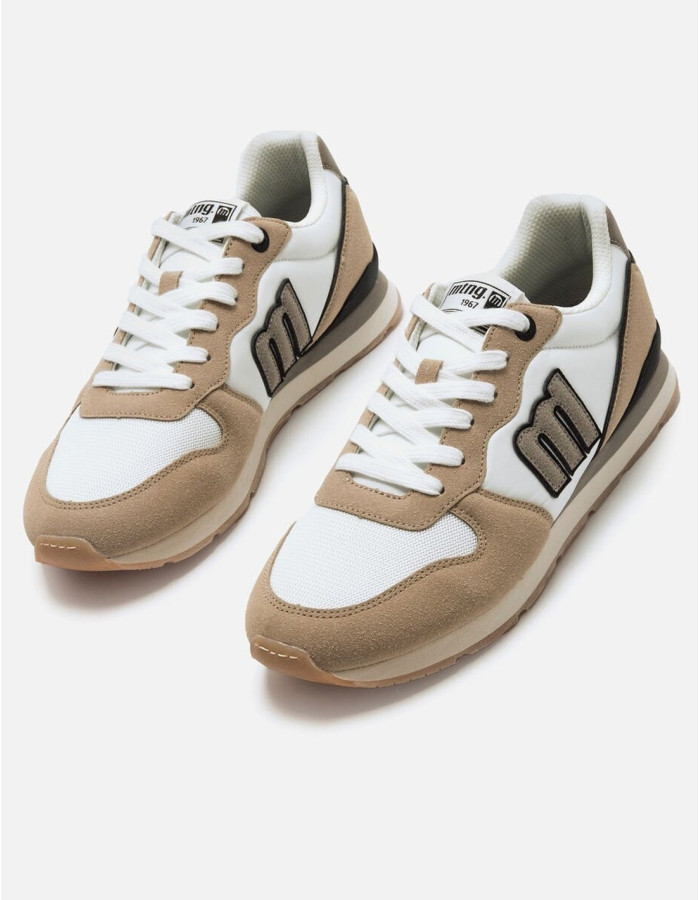 Zapatilla MTNG Joggo Classic Plity Off White Niño | Manzanos Moda