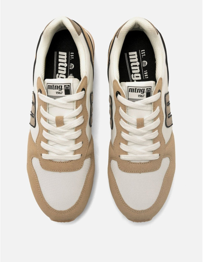 Zapatilla MTNG Joggo Classic Plity Off White Niño | Manzanos Moda