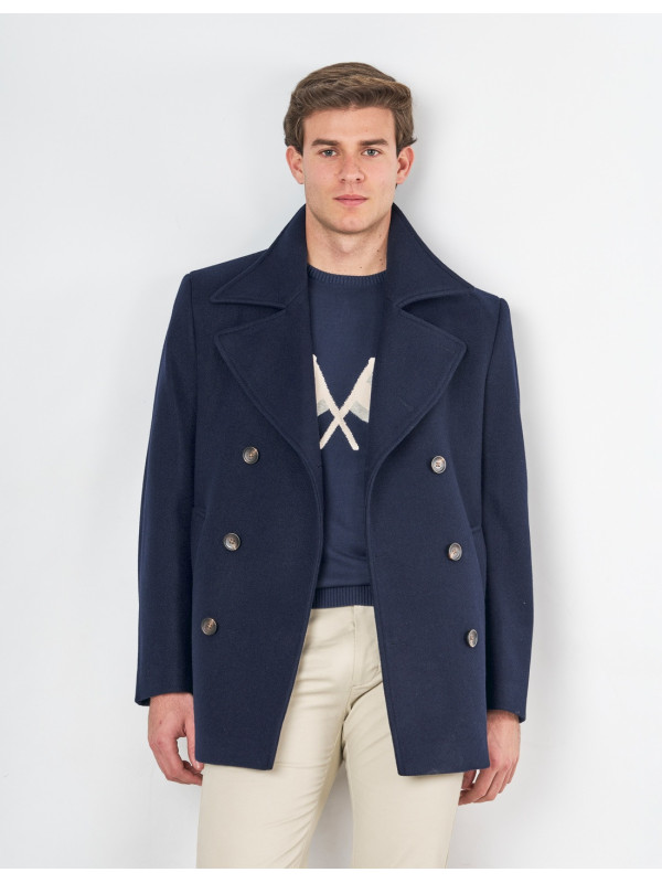 Chaquetón Spagnolo Lobo de Mar Azul Marino | Manzanos Moda