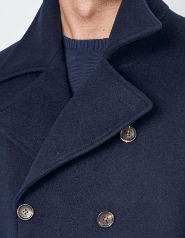 Chaquetón Spagnolo Lobo de Mar Azul Marino | Manzanos Moda