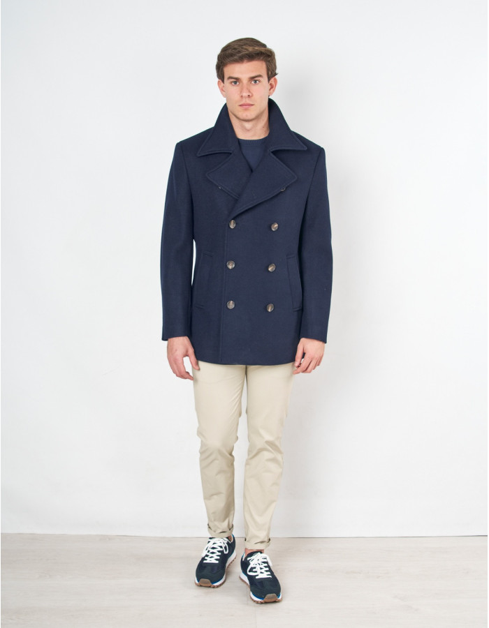 Chaquetón Spagnolo Lobo de Mar Azul Marino | Manzanos Moda