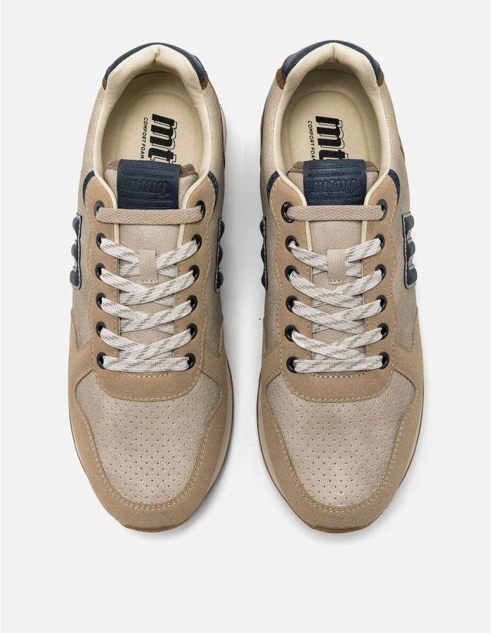 Zapatilla MTNG Portland Plity Crudo Hombre | Manzanos Moda