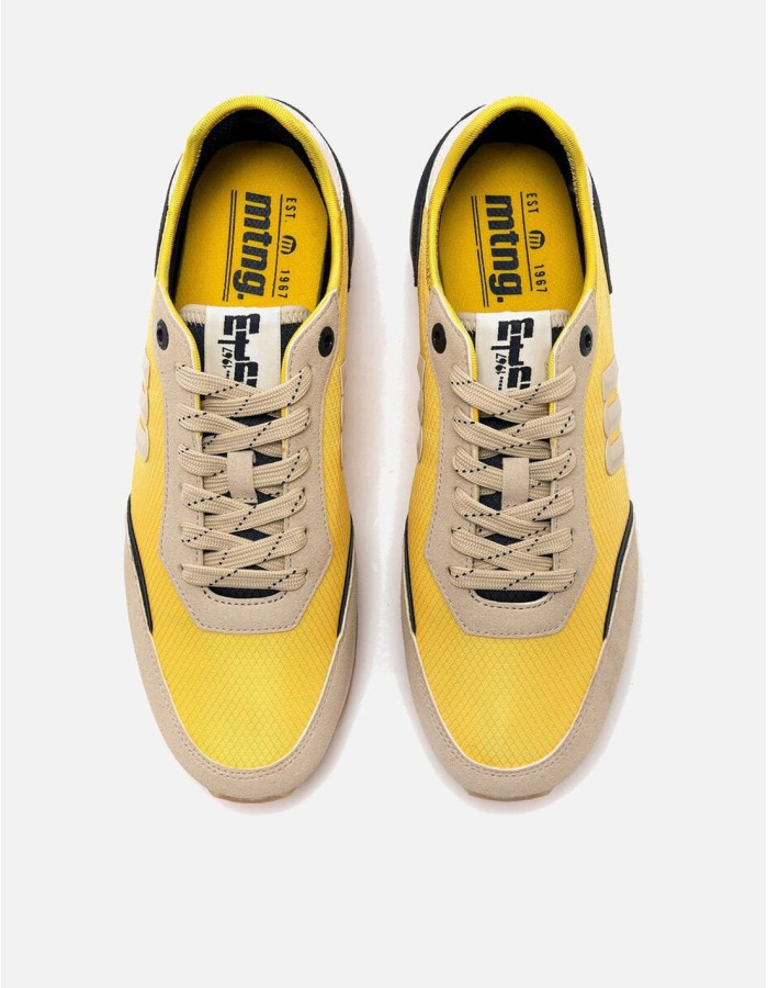 Zapatilla MTNG Joggo Wilson Mostaza Hombre | Manzanos Moda