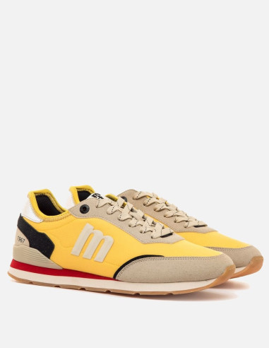 Zapatilla MTNG Joggo Wilson Mostaza Hombre | Manzanos Moda