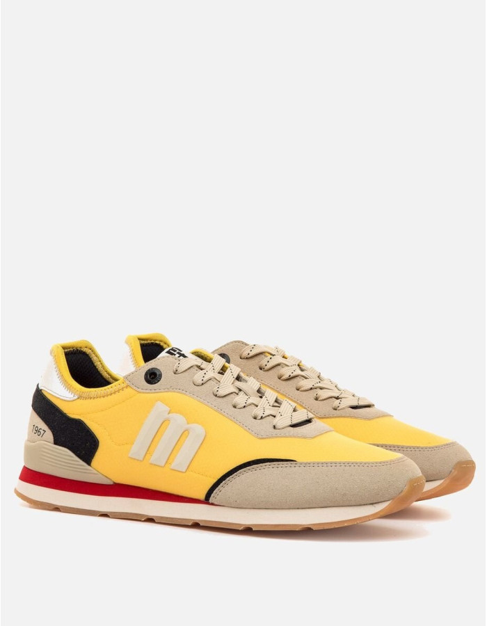 Zapatilla MTNG Joggo Wilson Mostaza Hombre | Manzanos Moda