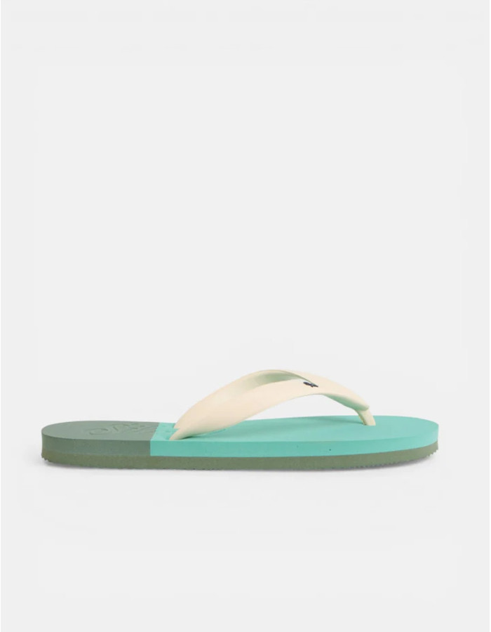 Chancla Silbon Waves Verde Mujer | Manzanos Moda