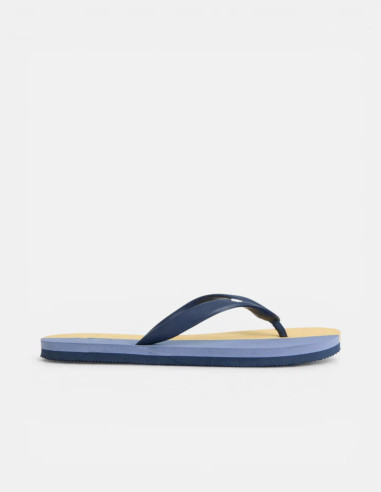 Chancla Silbon Raqueta Bicolor Amarillo | Manzanos Moda