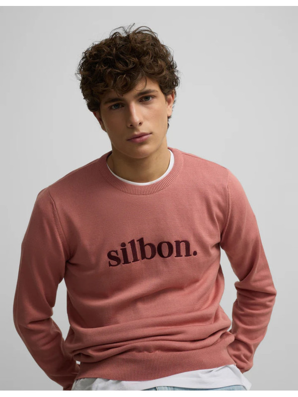 Jersey Silbon Medio Cremallera Coral Hombre | Manzanos Moda