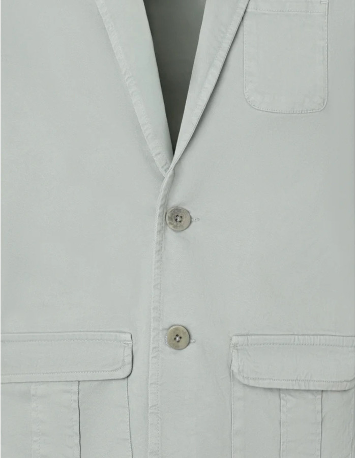 Semiblazer Silbon Verde Gris Hombre | Manzanos Moda