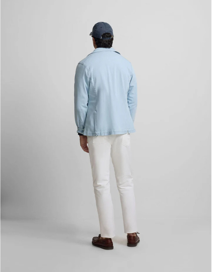 Semiblazer Silbon Bolsillos Denim Hombre | Manzanos Moda