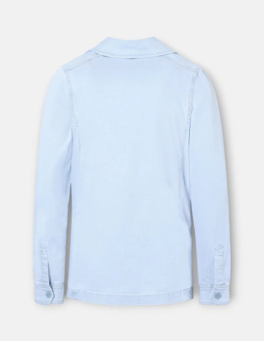 Semiblazer Silbon Bolsillos Denim Hombre | Manzanos Moda