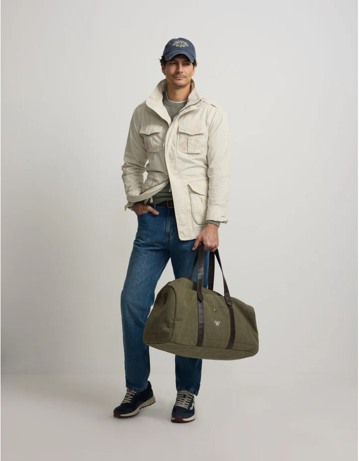 Parka Silbon Parches Piedra Hombre | Manzanos Moda
